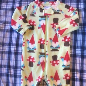 Hanna Andersson Gnome and Mushroom Footed Pajamas